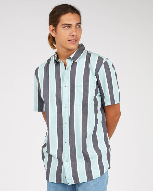 Element Icon Stripe Shirt for Mens