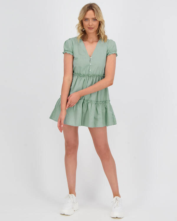 Mint Vanilla Make Me Dress for Womens