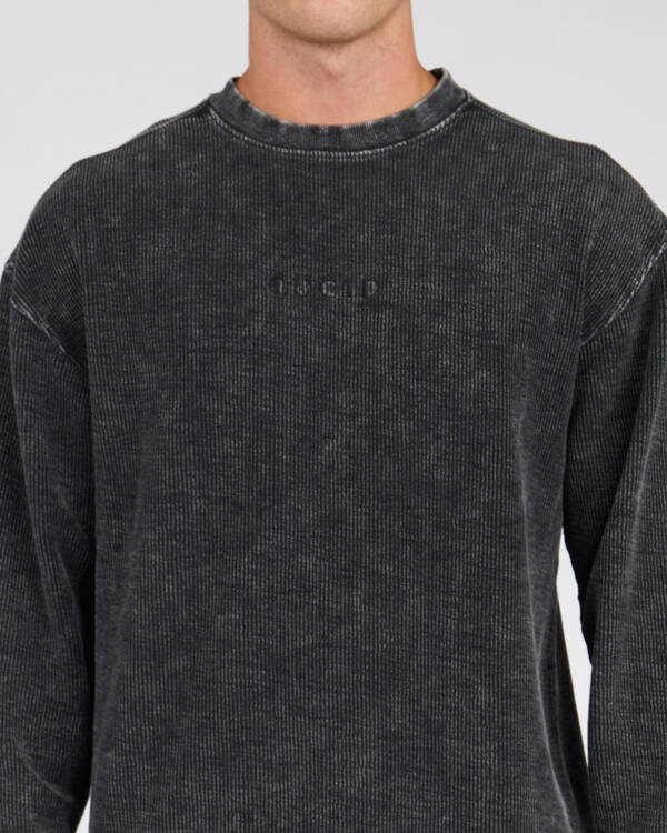 Lucid Ingrained Long Sleeve T-Shirt for Mens