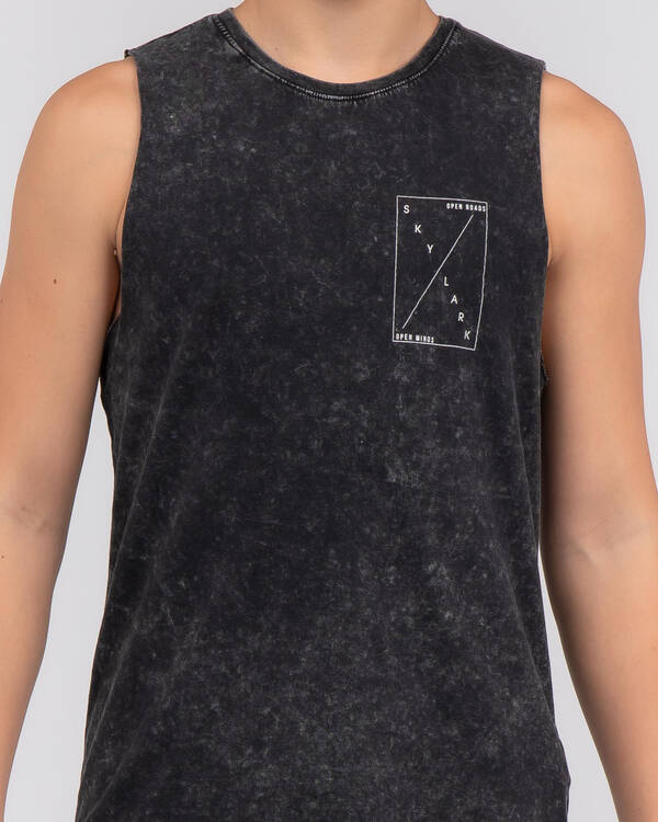 Skylark Boys' Angle Muscle Tank for Mens