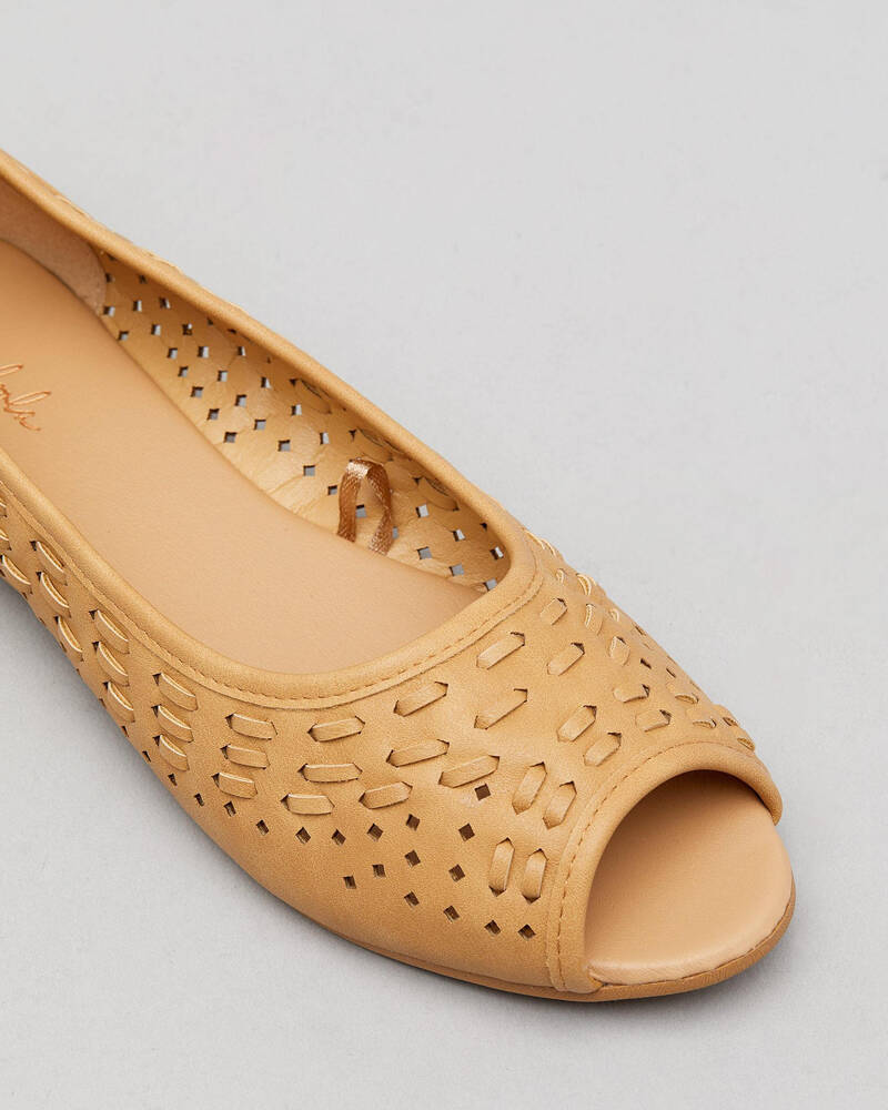 Mooloola Marissa Ballet Flat Shoes for Womens