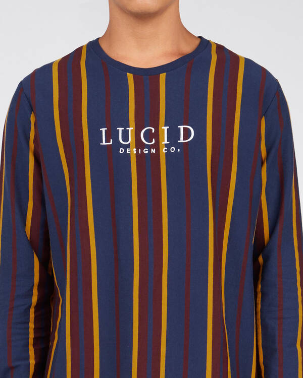 Lucid Crew Long Sleeve T-Shirt for Mens