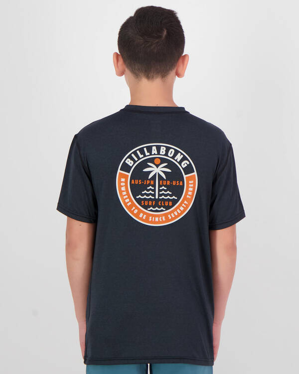 Billabong Sea Shore SS Rash Vest for Mens