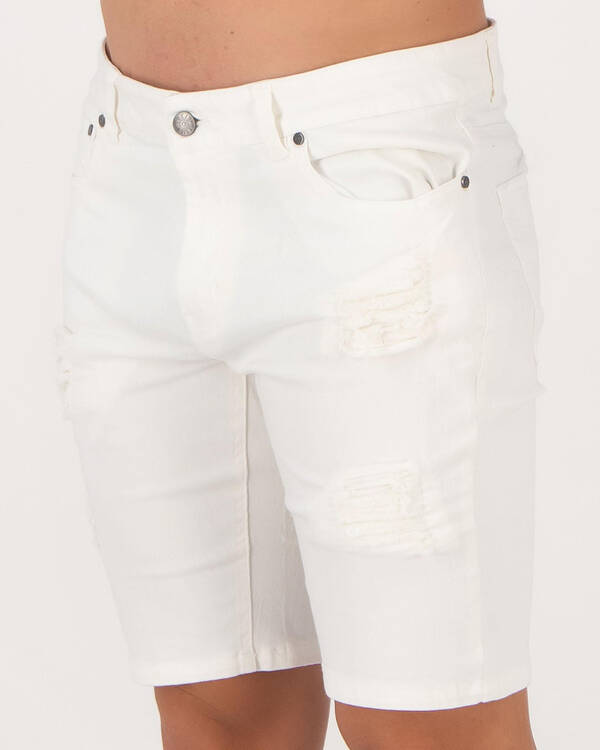 Lucid Outward Denim Shorts for Mens