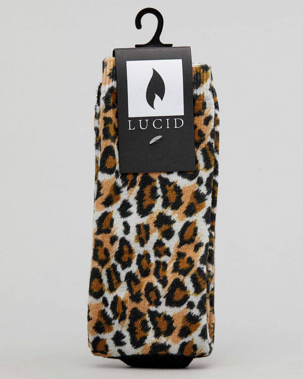 Lucid Leopard Socks for Mens
