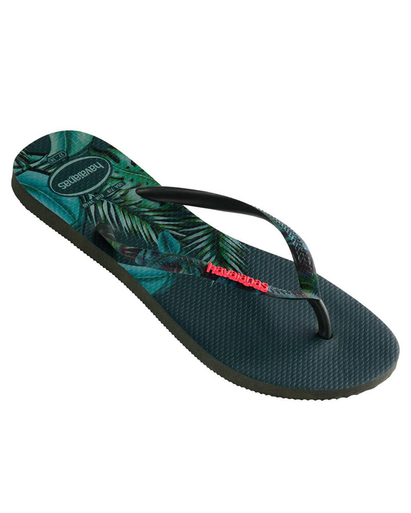 Havaianas Slim Prints Thongs for Womens