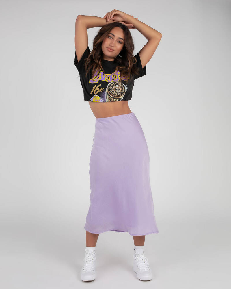 Ava And Ever Carey Midi Skirt for Womens