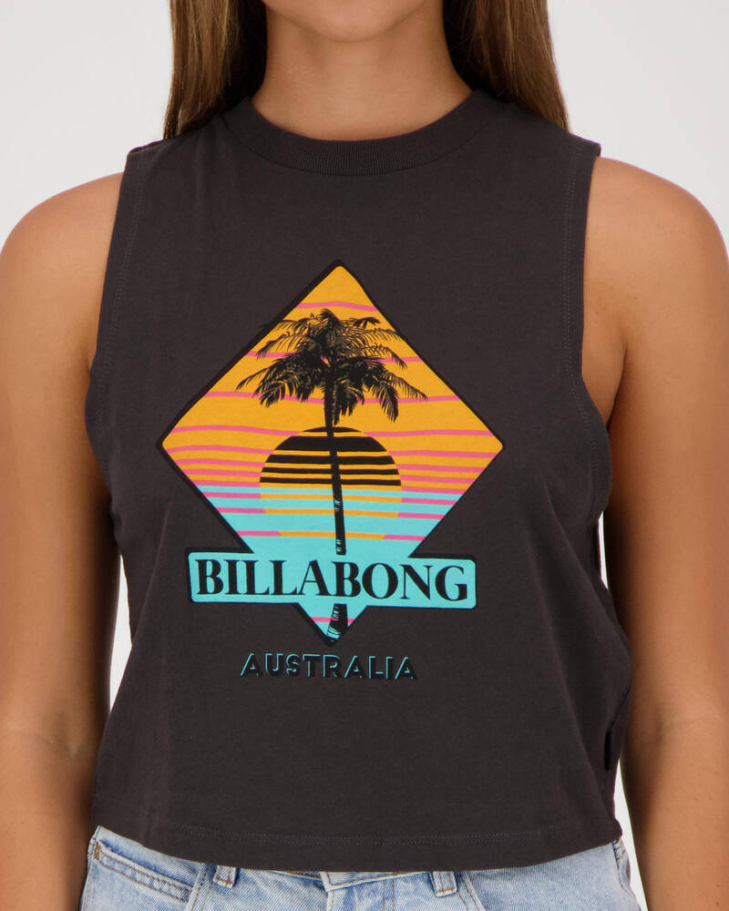 Billabong Sunsets Muscle Tank Top for Womens
