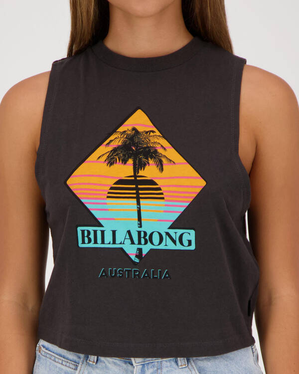 Billabong Sunsets Muscle Tank Top for Womens