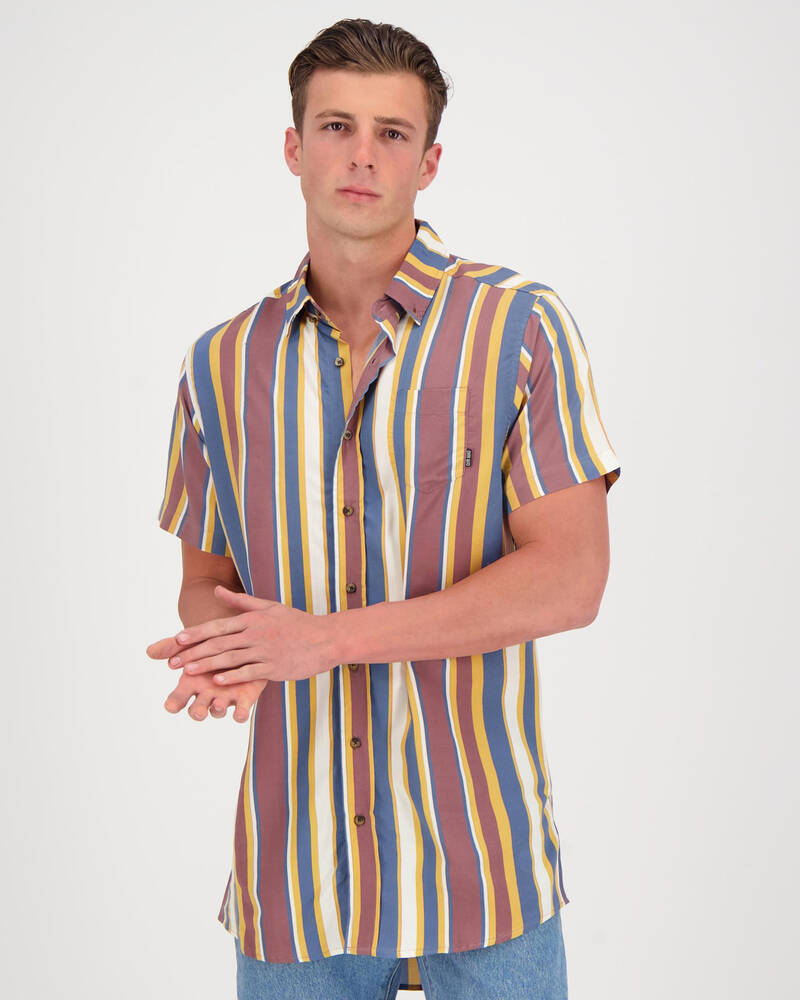 Counter Culture Vertical Short Sleeve Shirt for Mens