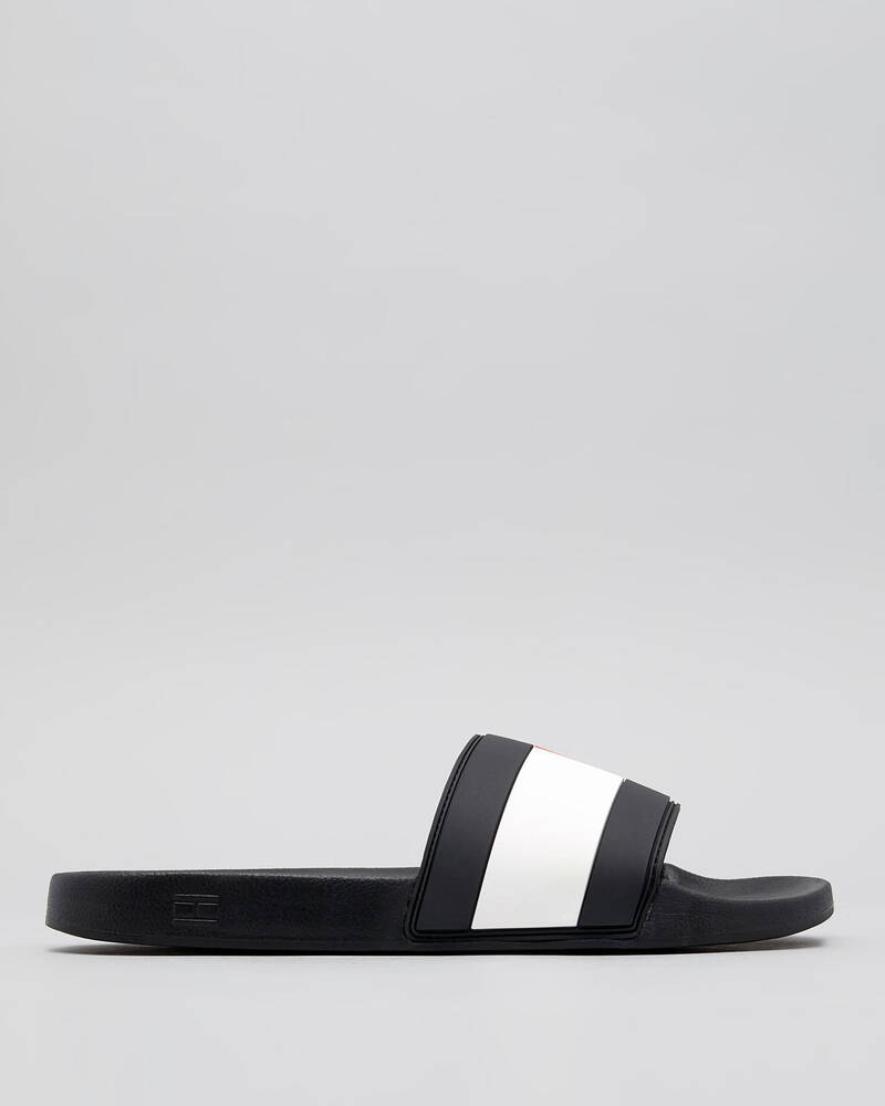 Tommy Hilfiger Essential Flag Pool Slides for Mens