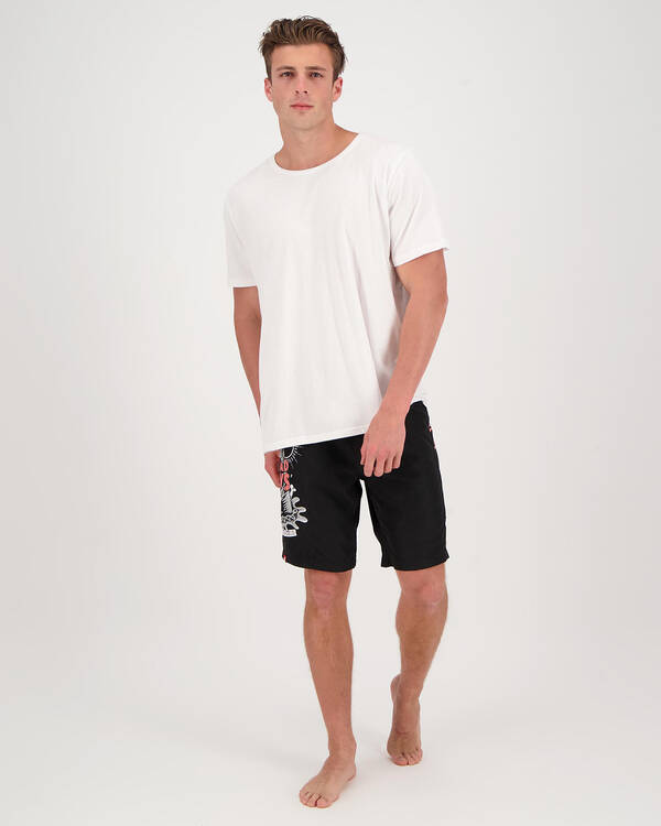 The Mad Hueys Trouble In Paradise Board Shorts for Mens