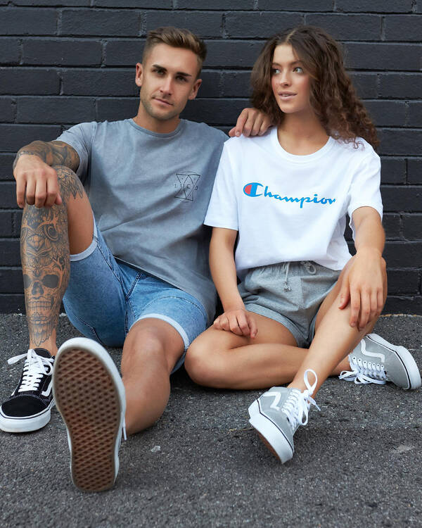 Champion Logo T-Shirt for Womens