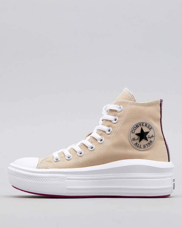 Converse Womens Chuck Taylor Move Hi-Top Shoes for Womens