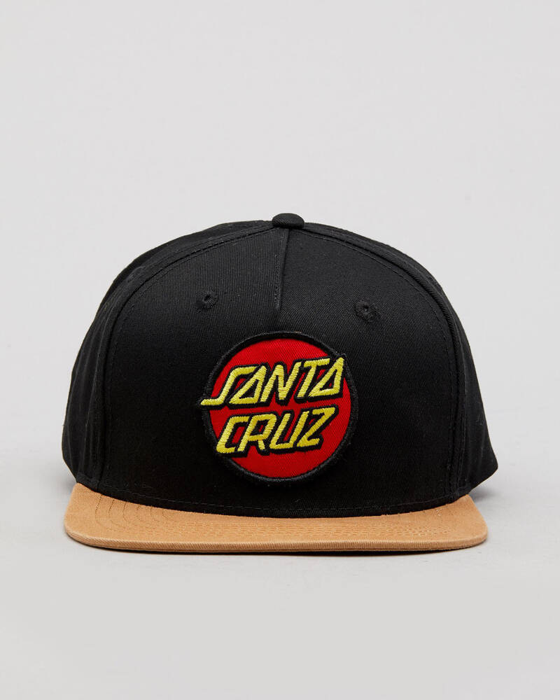 Santa Cruz Classic Patch Snapback Cap for Mens