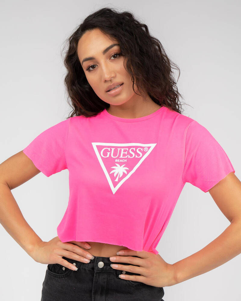GUESS Jeans Beachwear T-Shirt for Womens