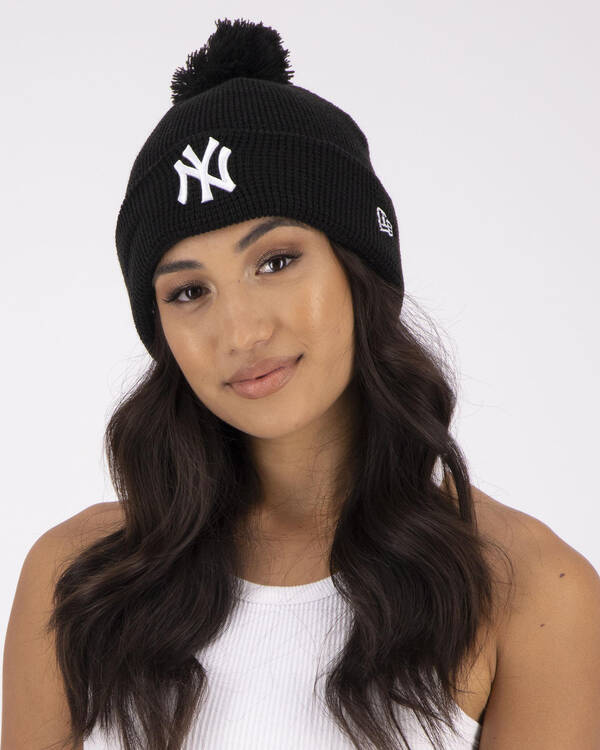 New Era NY Yankees  Pom Pom Beanie for Womens
