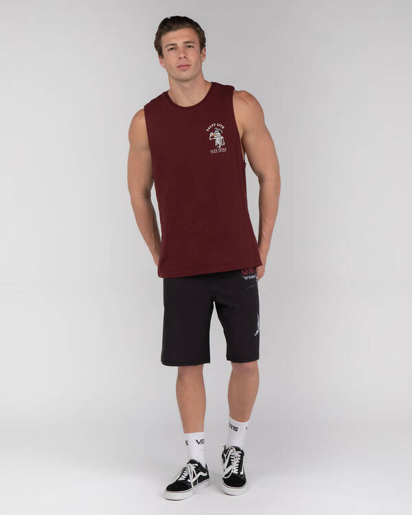 Salty Life Wasted Muscle Tank for Mens