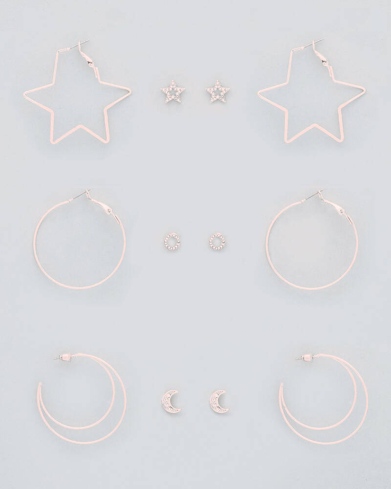 Karyn In LA Alula Earring Pack for Womens
