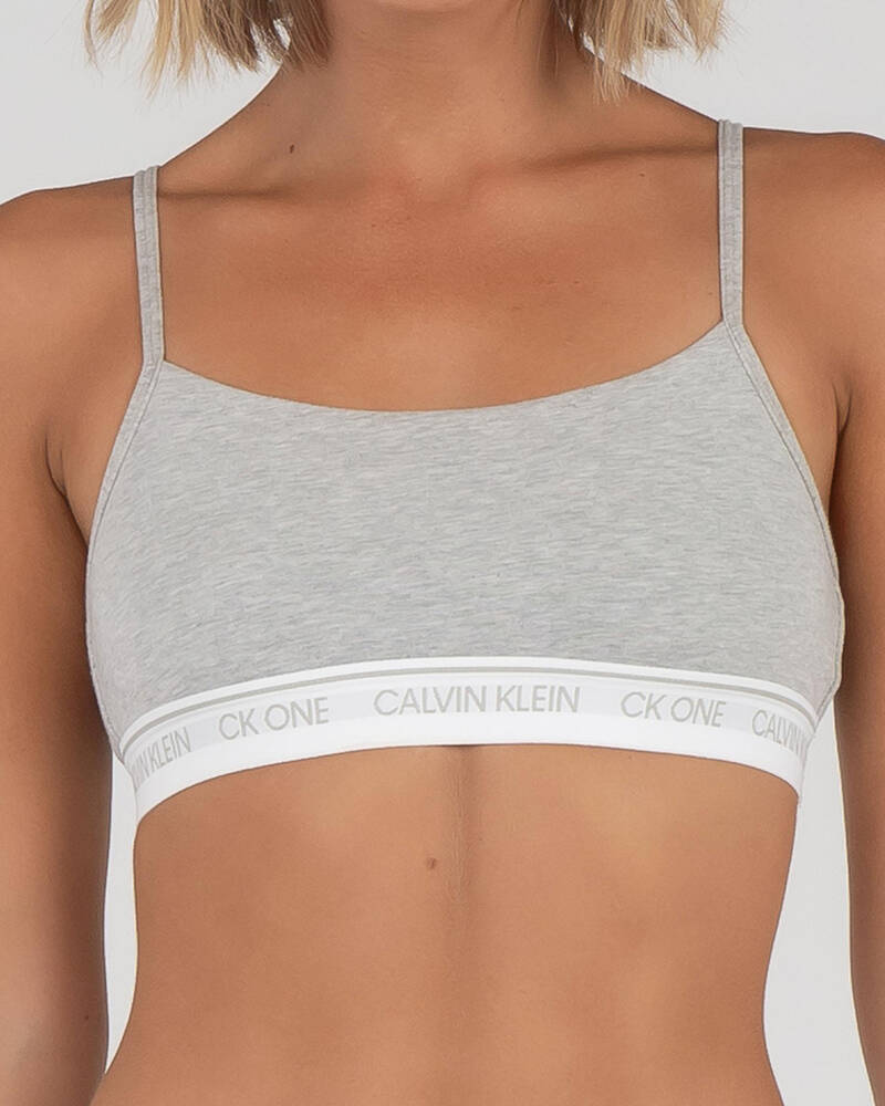 Calvin Klein CK One Unlined Bralette for Womens