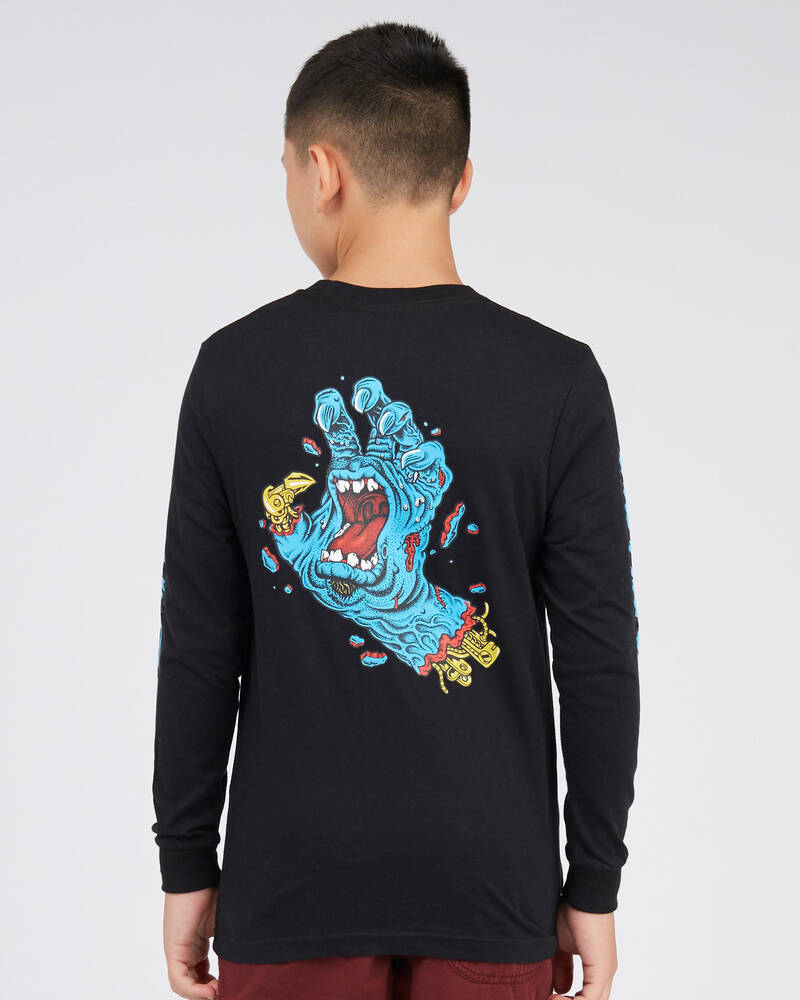 Santa Cruz Boys Rob Hand Long Sleeve T-Shirt for Mens