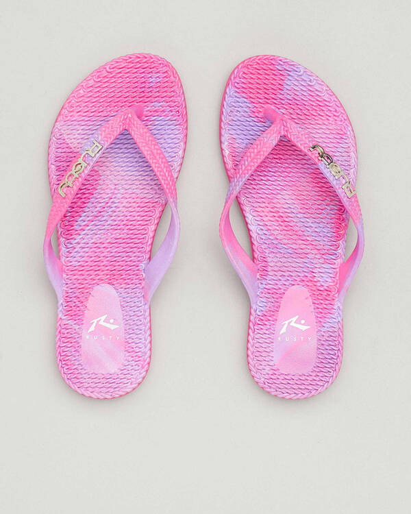 Rusty Girls' Splat Flippin' Thongs for Womens