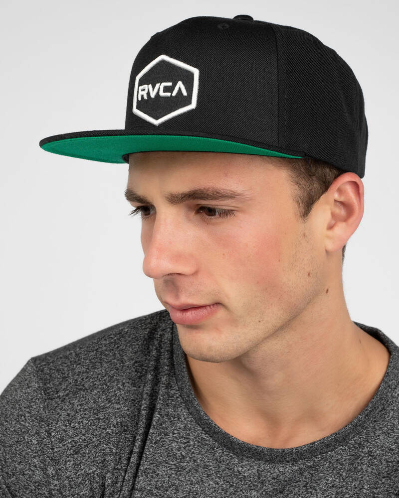 RVCA Commonwealth Snapback Cap for Mens