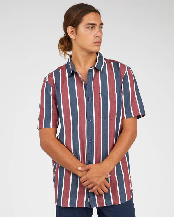 Element Icon Stripe Shirt for Mens