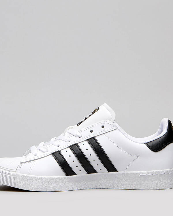 Adidas Womens Superstar Vulv ADV Shoes for Womens
