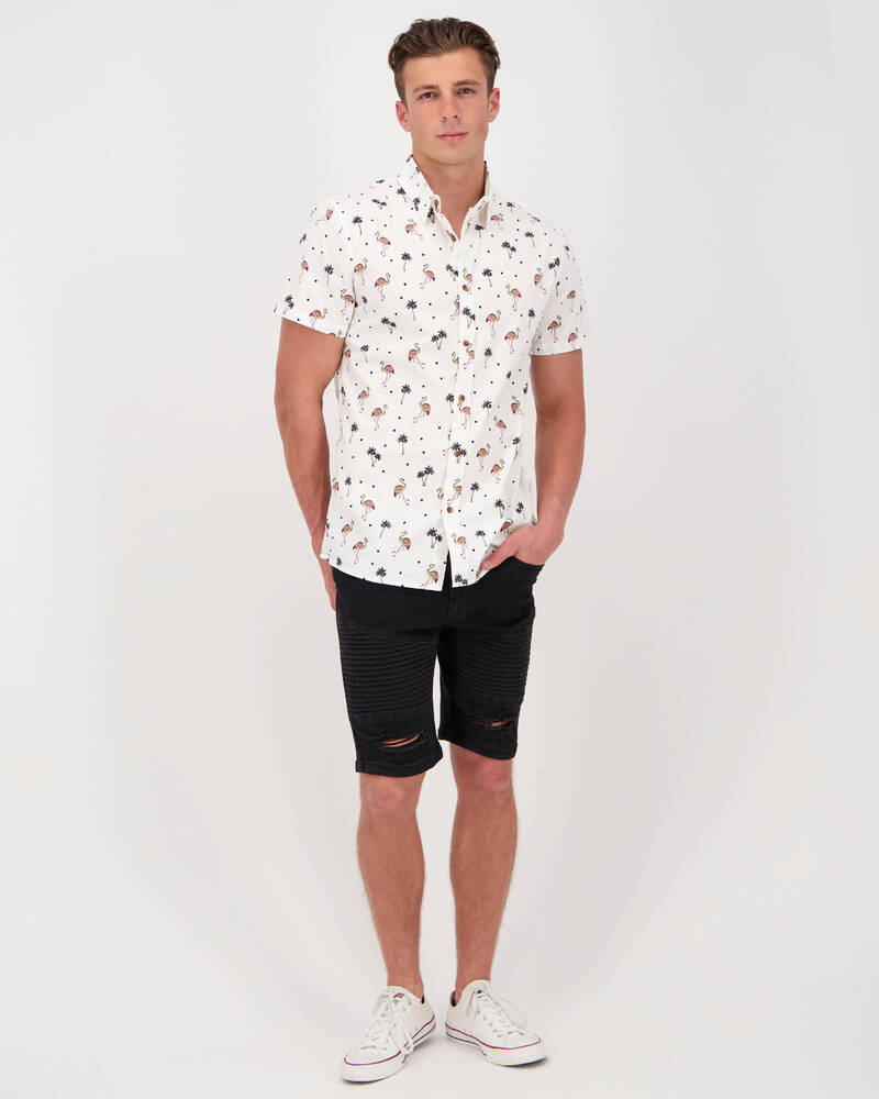 Lucid Embellish Short Sleeve Shirt for Mens