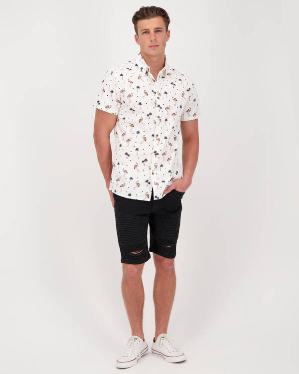 Lucid Embellish Short Sleeve Shirt for Mens
