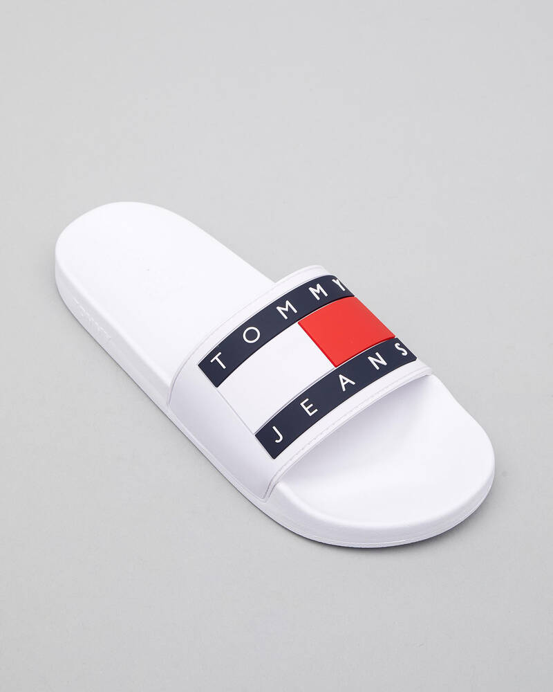 Tommy Hilfiger Flag Pool Slides for Mens