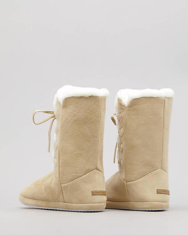 Sleepy Squirrel Anton Slipper Boots for Womens