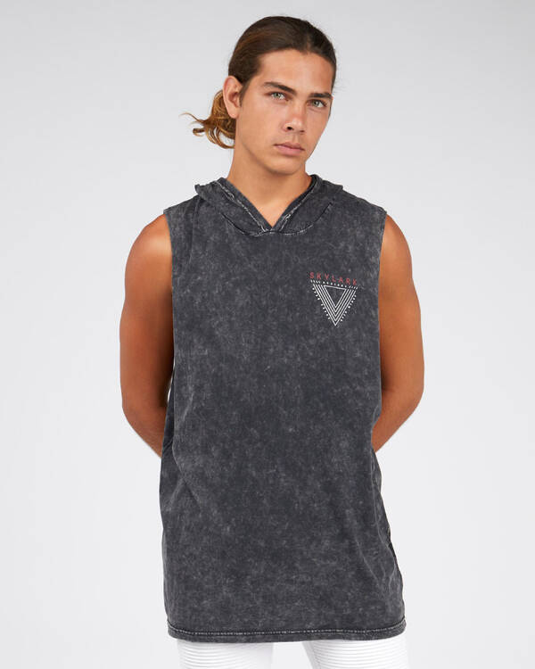 Skylark Bermuda Hooded Muscle Tank for Mens