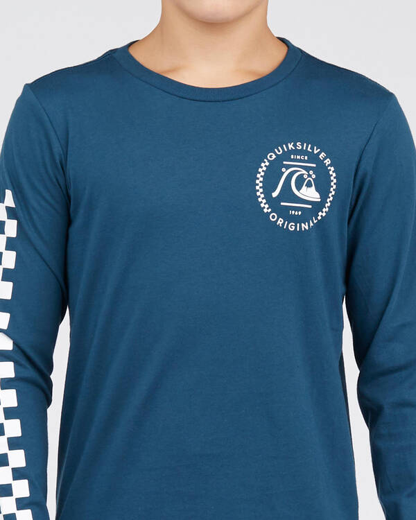 Quiksilver Boys Golden Embers Long Sleeve T-Shirt for Mens