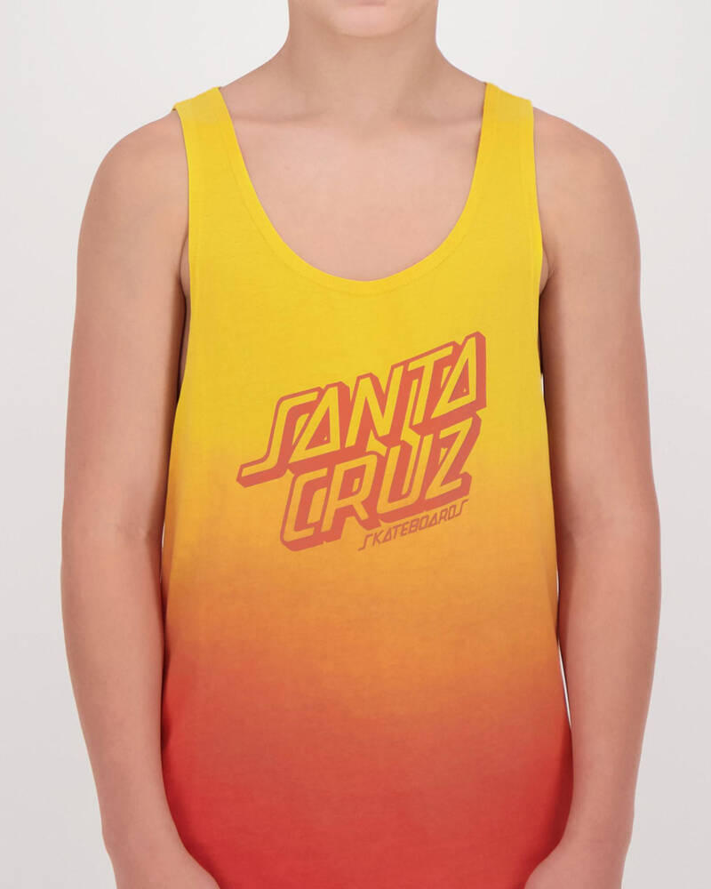 Santa Cruz Boys' Stack Muscle Tank for Mens