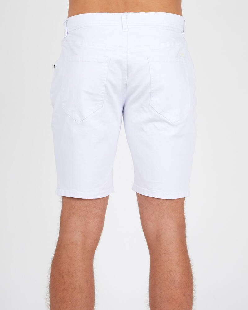 Lucid Icecap Denim Shorts for Mens