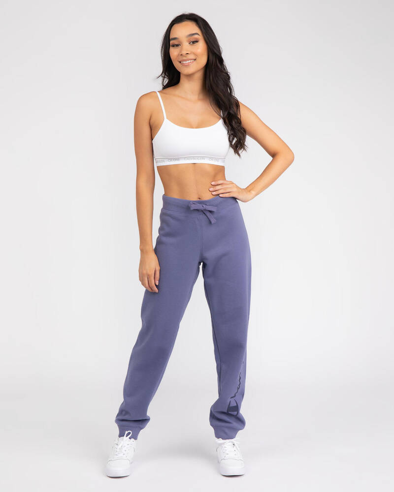 Champion Logo Track Pants for Womens