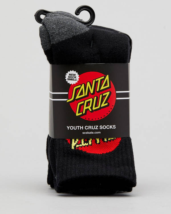 Santa Cruz Yth Sock 4pk for Mens