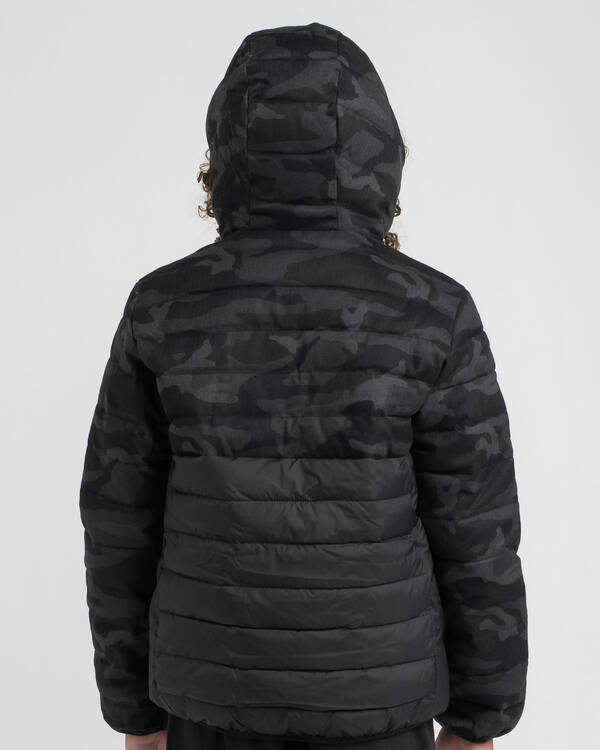 Quiksilver Boys' Scaly Mix Hooded Jacket for Mens