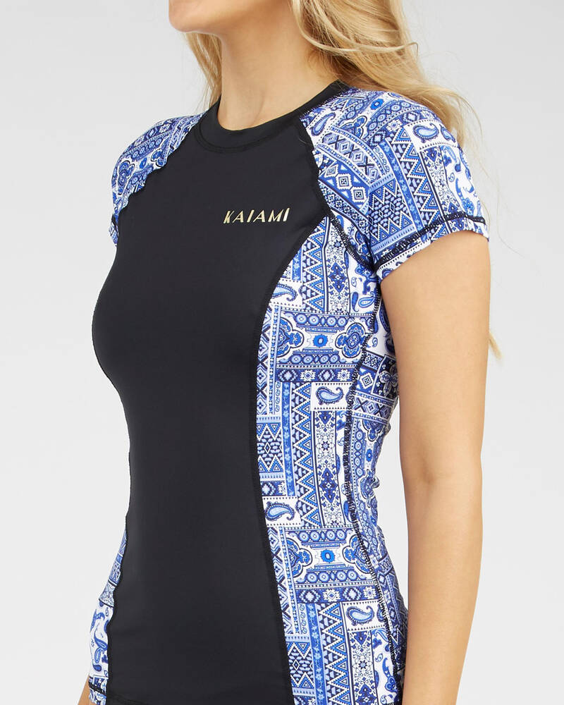 Kaiami Cinquera Cap Sleeve Rash Vest for Womens