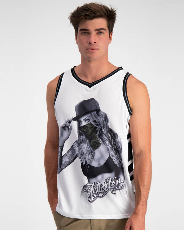 Dexter Libertine Mesh Singlet for Mens