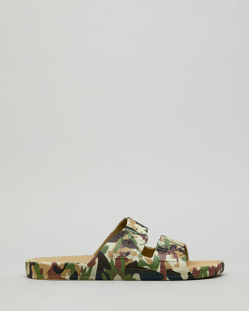 Freedom Moses Army Khaki Sandals for Mens
