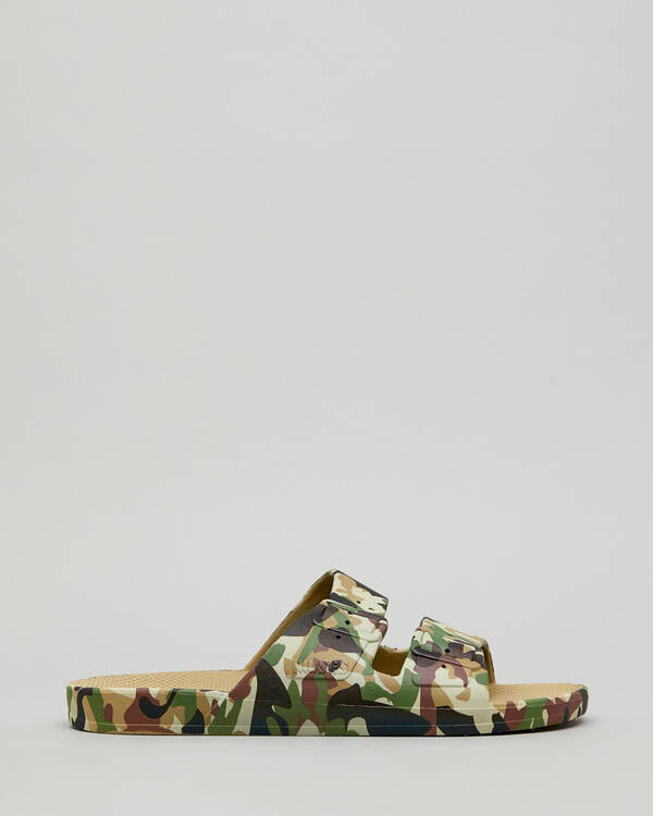 Freedom Moses Army Khaki Sandals for Mens