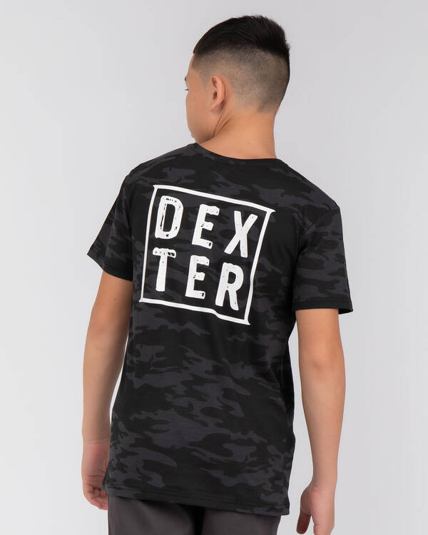 Dexter Boys Camo Puncture T-Shirt for Mens