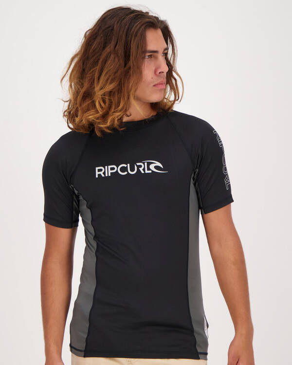 Rip Curl Tri Moto Rash Vest for Mens