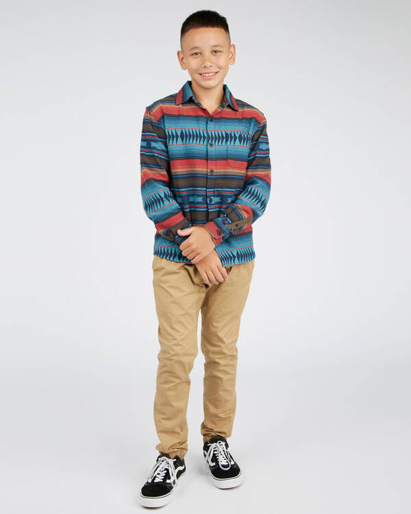 Skylark Boys' Bold Long Sleeve Shirt for Mens