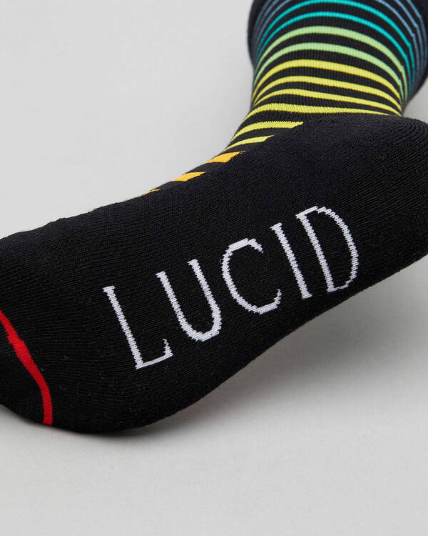 Lucid Rainbow Road Socks for Mens