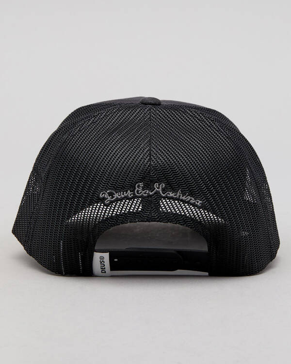 Deus Ex Machina Fleece Shield Trucker Cap for Mens
