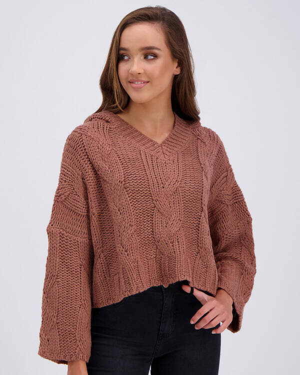 Ava And Ever Grace Hood Knit for Womens